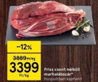 marhalábszár akció tesco
